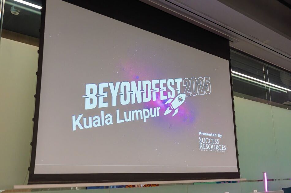 BeyondFest 2025 Kuala Lumpur title card on the main screen